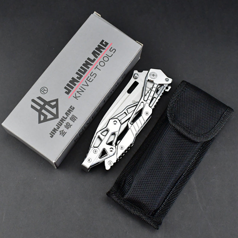 Mechanical Armor Magic Folding Knife