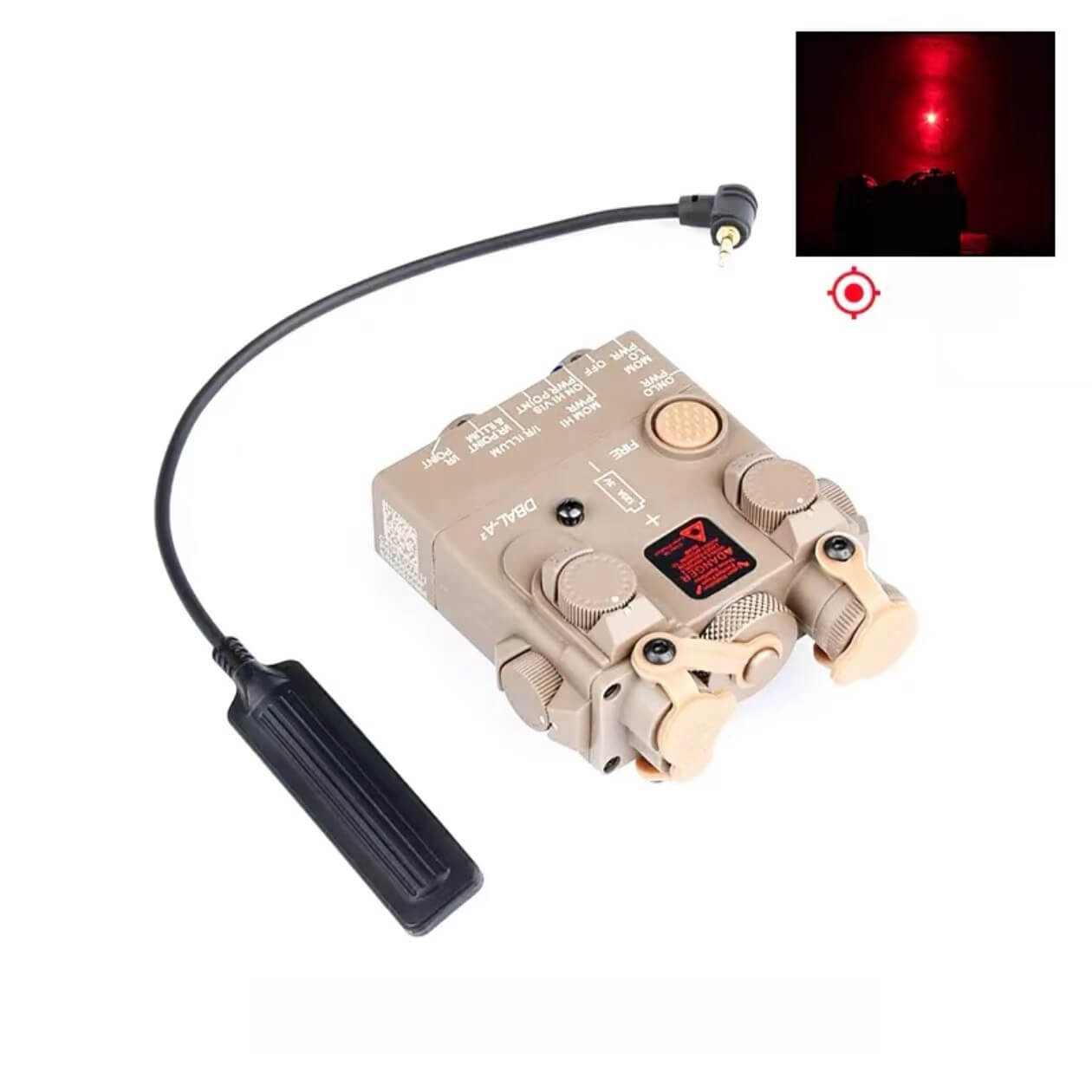 Upgraded Multi-functional Laser Battery Case