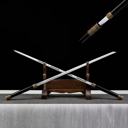 Shadow Veil Twin-Bladed Polearm