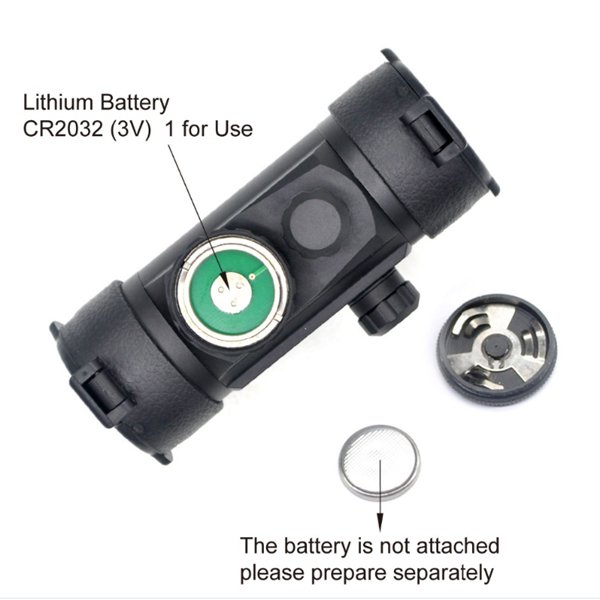 1X40 RED DOT SCOPE SIGHT RIFLE SCOPE GREEN RED DOT COLLIMATOR DOT WITH 11MM/20MM RAIL MOUNT AIRSOFT AIR HUNTING - OPTICREV