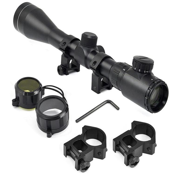 3-9x40 Optic Scope Red Green Rangefinder