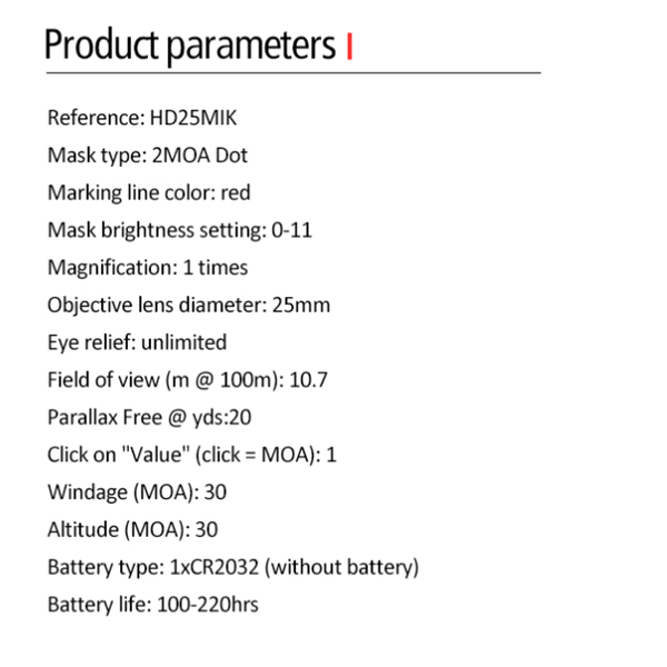 Red Dot Sight Laser Picatinny Rail Mount 20mm Hunting M1 Red Dot Sight Airsoft Red Dot Scope With High Mount Rail