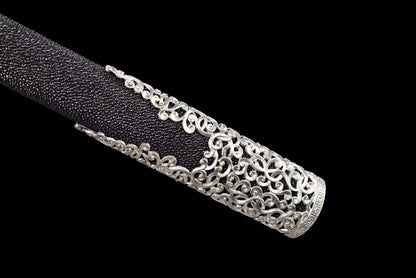 White Bronze Essence Edition Wootz steel Tang Sword