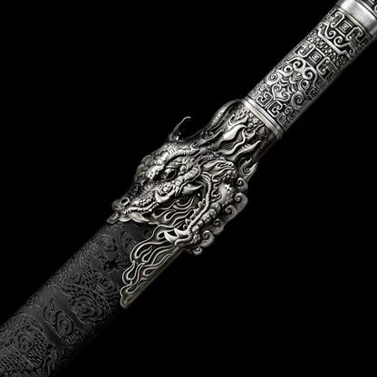 Handmade Ao Long Chinese Sword With High Manganese Steel