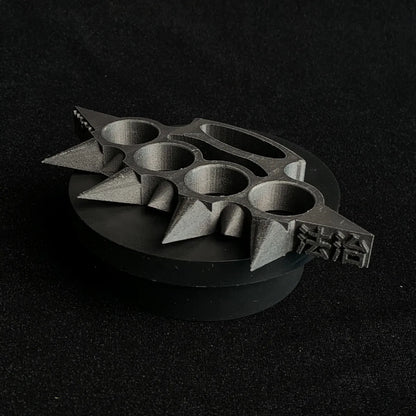 Lightweight Carbon Fiber Knuckle Duster - Self-Defense EDC