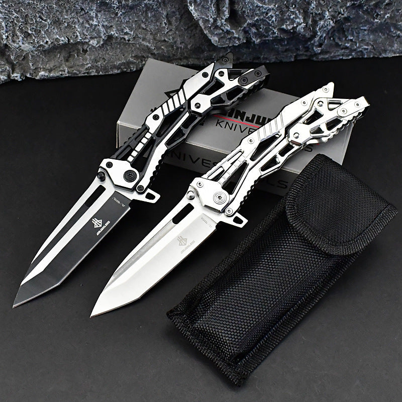 Mechanical Armor Magic Folding Knife