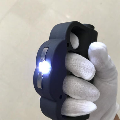 Multi-function Knuckle Stun GUN Baton Flashlight