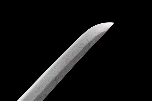 Damascus Samurai Katana [Auspicious Cloud Fighting Sword]