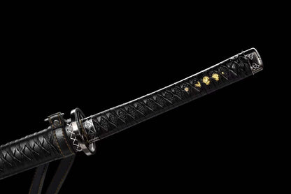 Hand Forged Anime Katana Walking Dead Mirror polishing