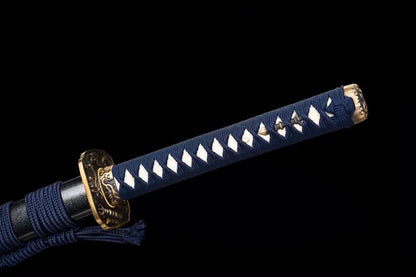 Hand Forged Japanese Samurai Katana Kṣitigarbha Bodhisattva T10 Carbon steel Mirror grinding