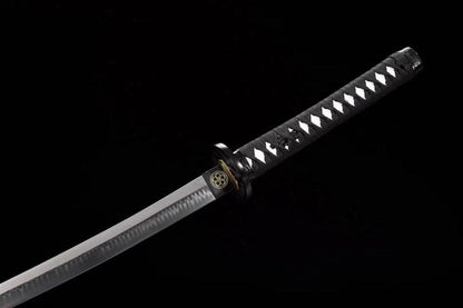 Hand Forged Japanese Samurai Katana Phantom Feather T10 Carbon steel Mirror grinding