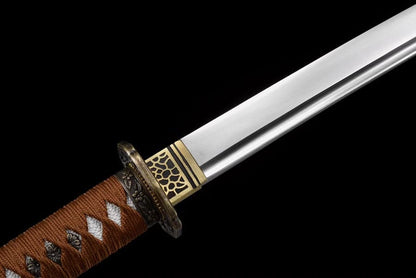 Hand Forged Japanese Type 98 WWII Command Knife 9260 Spring Steel