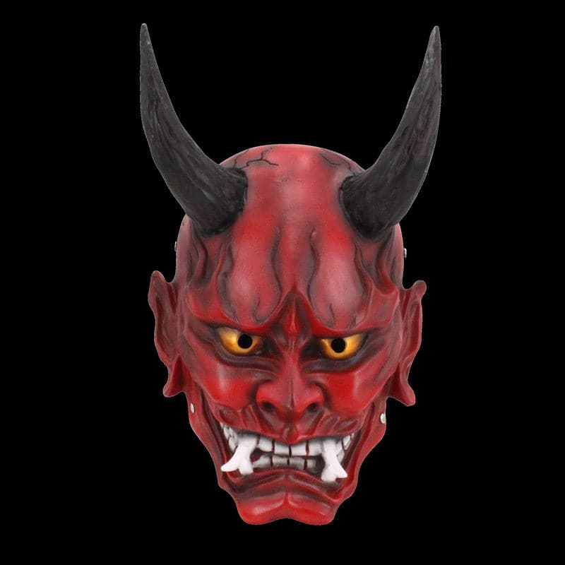 Hand-Made Japanese Hannya Ball COS Oni Mask