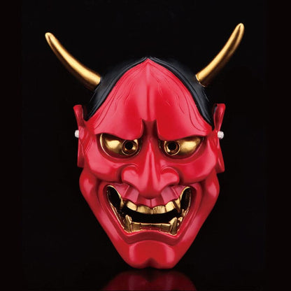Hand-Made Japanese Hannya 凛凛蝶 Resin Oni Mask