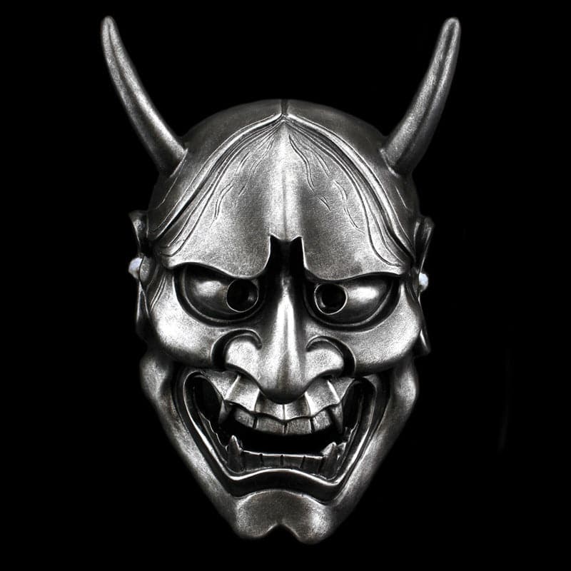 Hand-Made Japanese Hannya 凛凛蝶 Resin Oni Mask