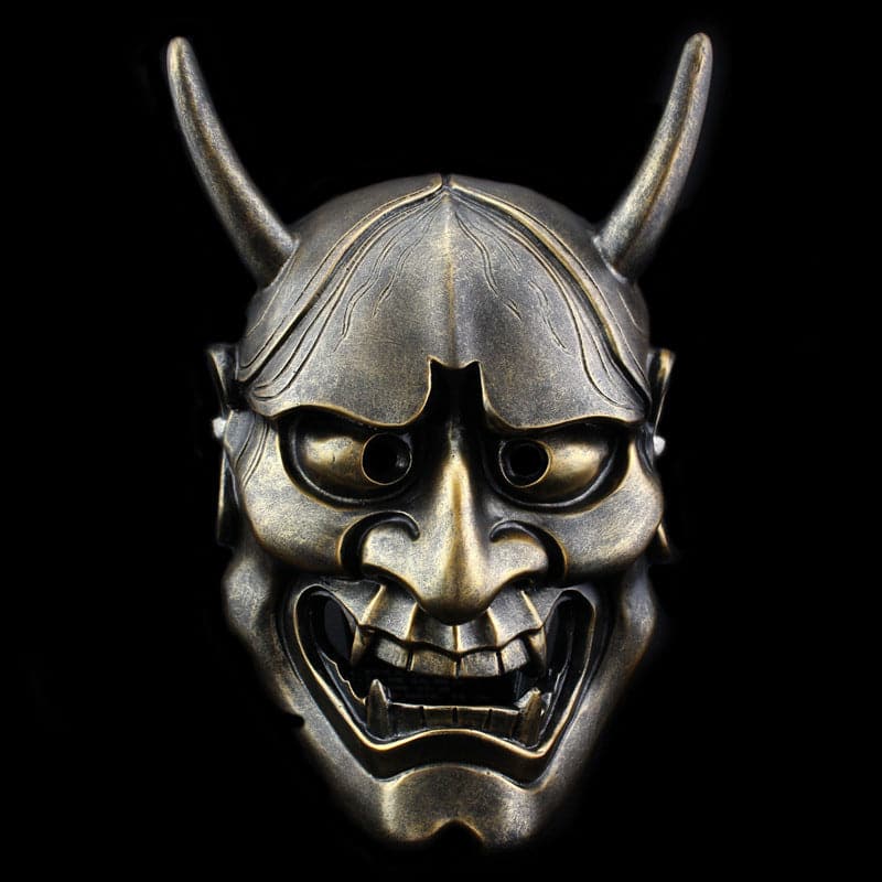 Hand-Made Japanese Hannya 凛凛蝶 Resin Oni Mask