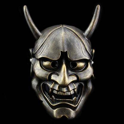 Hand-Made Japanese Hannya 凛凛蝶 Resin Oni Mask