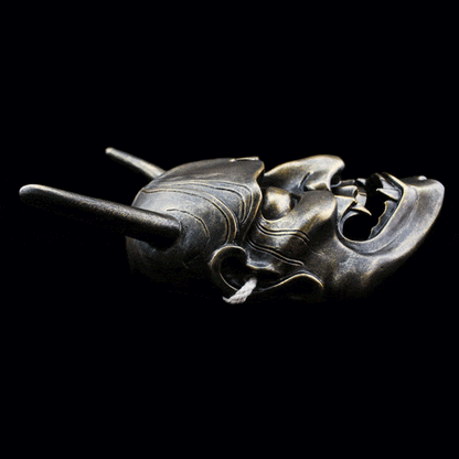 Hand-Made Japanese Hannya 凛凛蝶 Resin Oni Mask