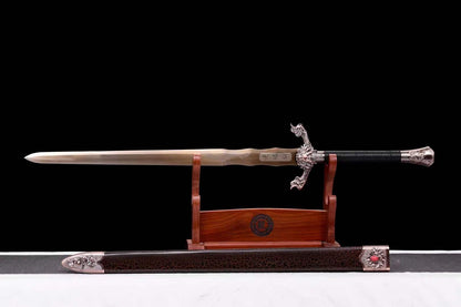 Handmade Dragon Scale  Chinese Sword With Gold
