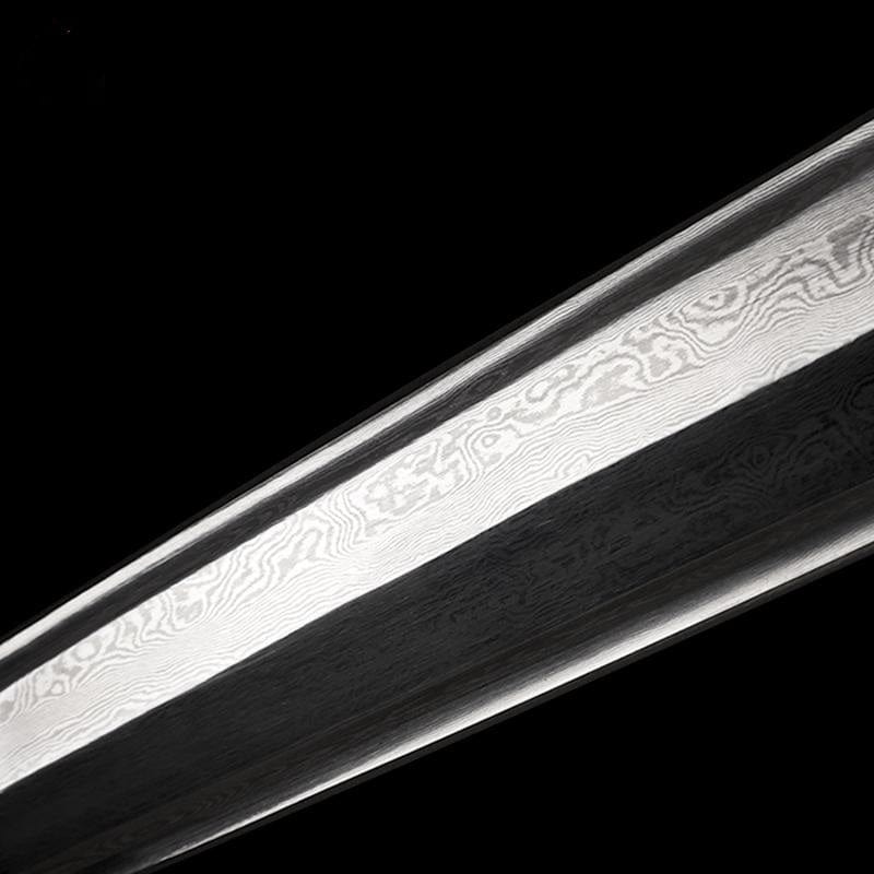 Handmade Dragon Scale Gun Pattern Steel One-piece forging