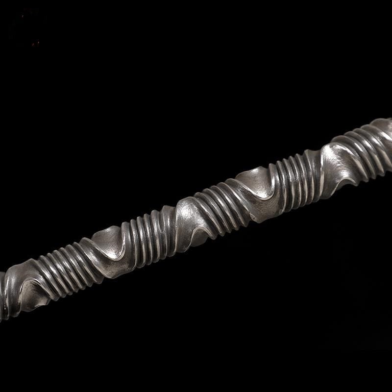 Handmade Dragon Scale Gun Pattern Steel One-piece forging