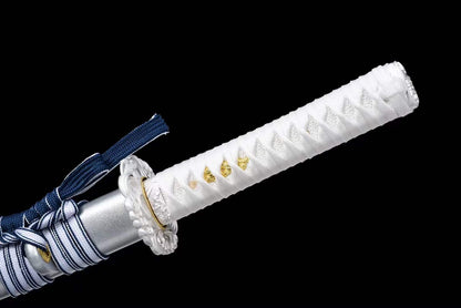 Handmade Japanese Wakizashi 魚 Short Sword Manganese Steel