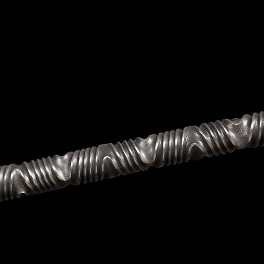 Handmade Warrior Pattern Steel One-piece Forging