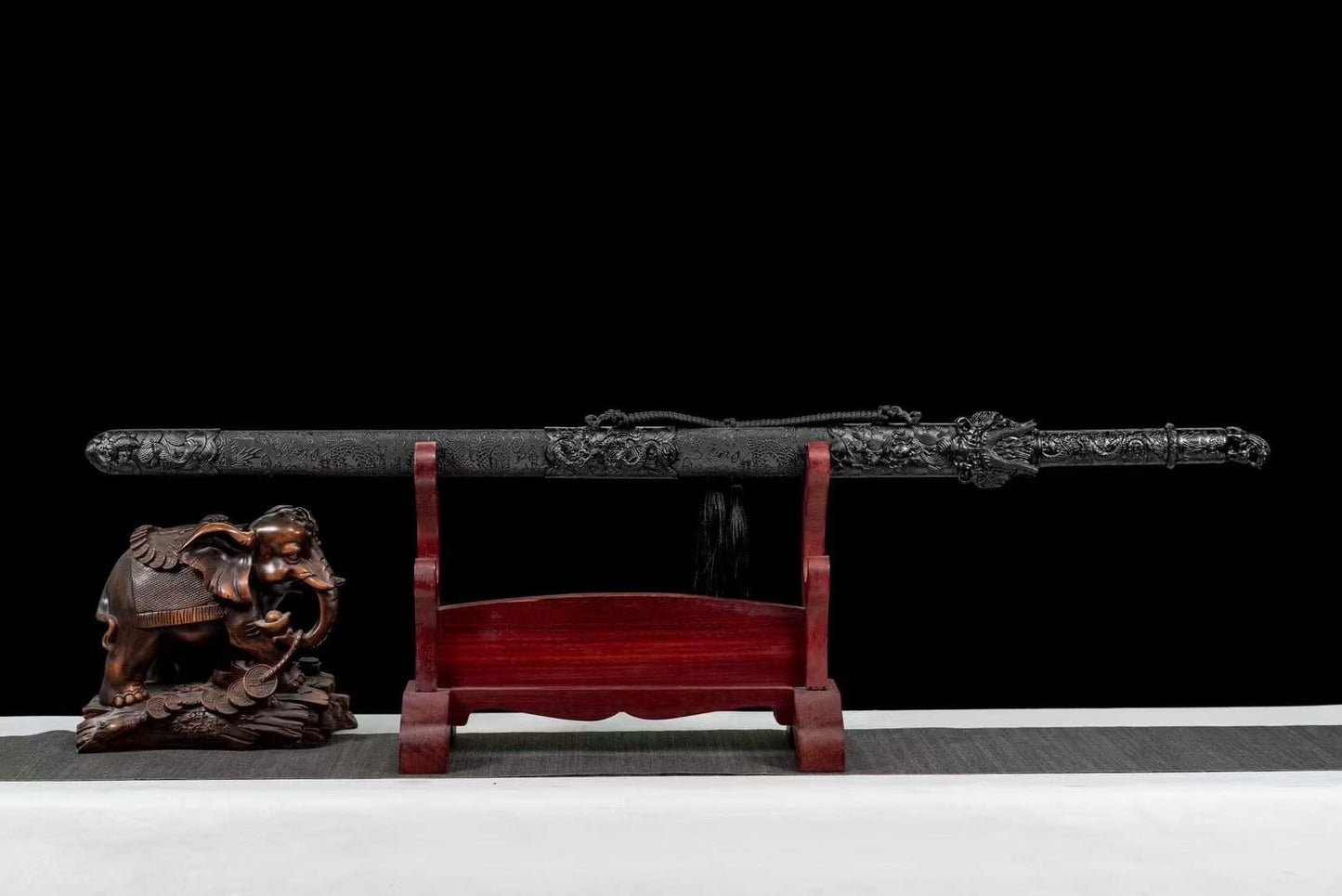 Handmade Manganese Steel Dragon King Chinese Sword