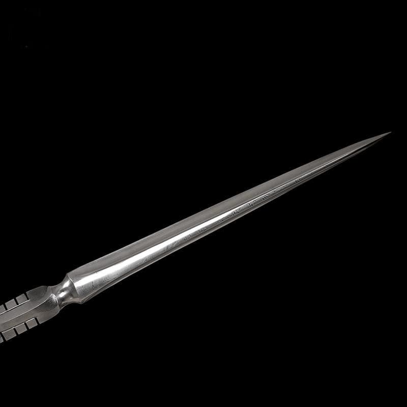 Handmade 三棱 Pattern Steel One-piece forging