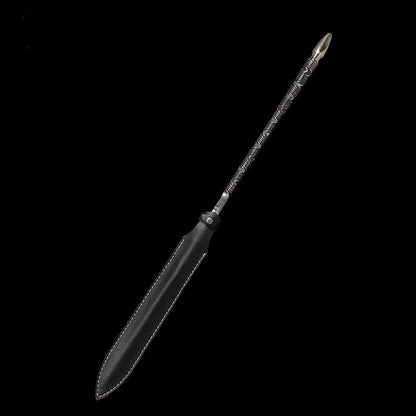 Handmade 三棱 Pattern Steel One-piece forging