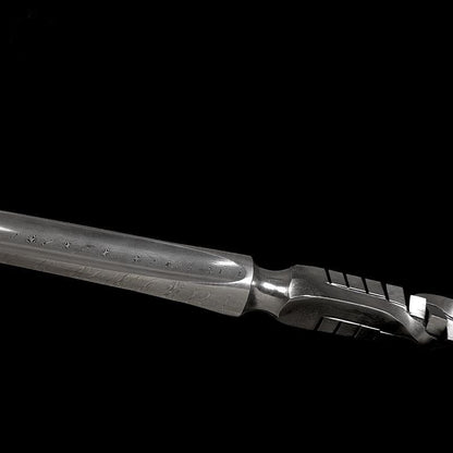 Handmade 三棱 Pattern Steel One-piece forging