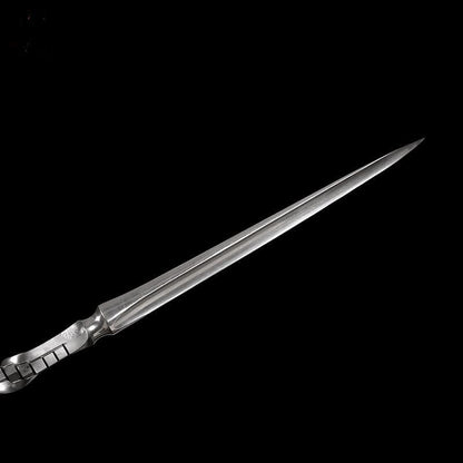 Handmade 三棱 Pattern Steel One-piece forging