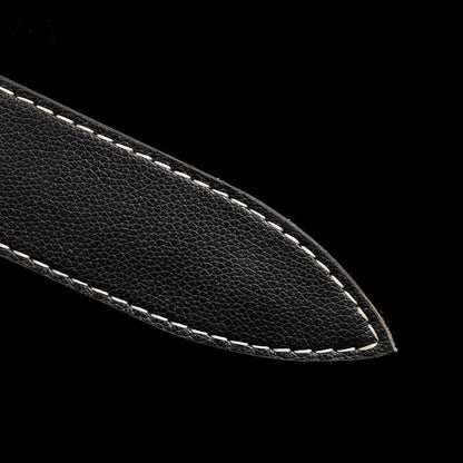 Handmade 三棱 Pattern Steel One-piece forging