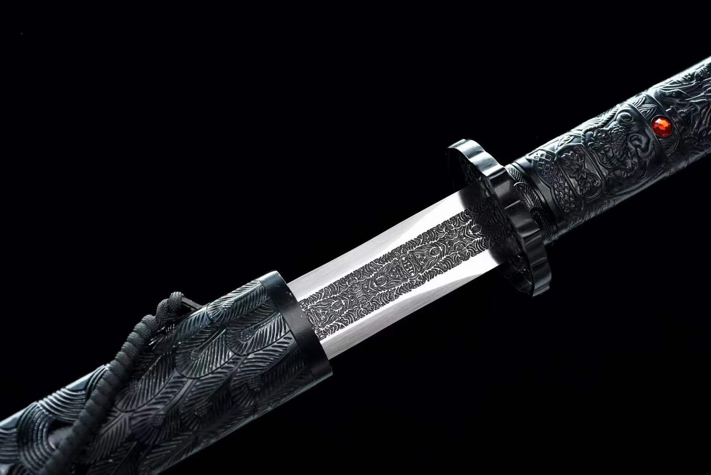 Handmade Phoenix Feather War Sword Chinese Sword