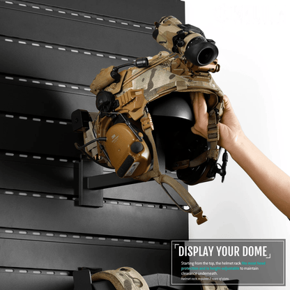 Wall Rack System - Helmet Rack