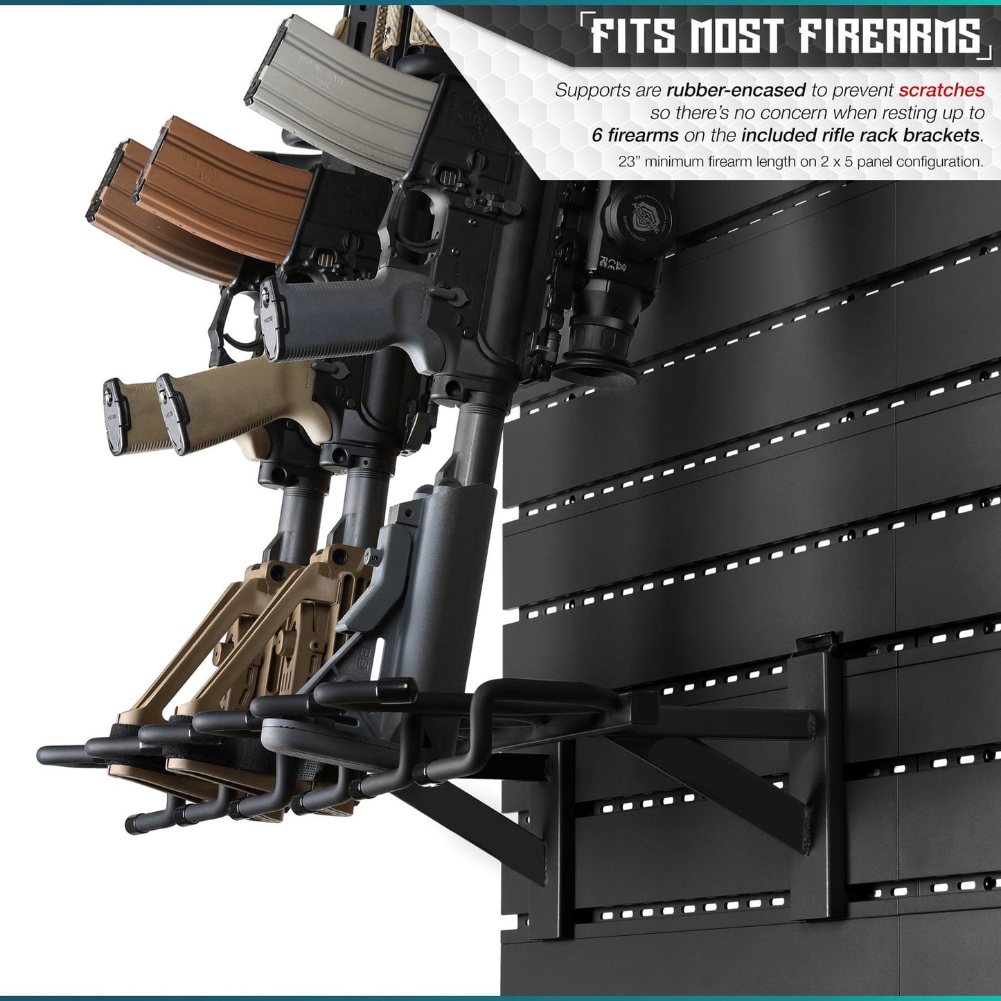 Wall Rack System - 10 Panel and Attachments