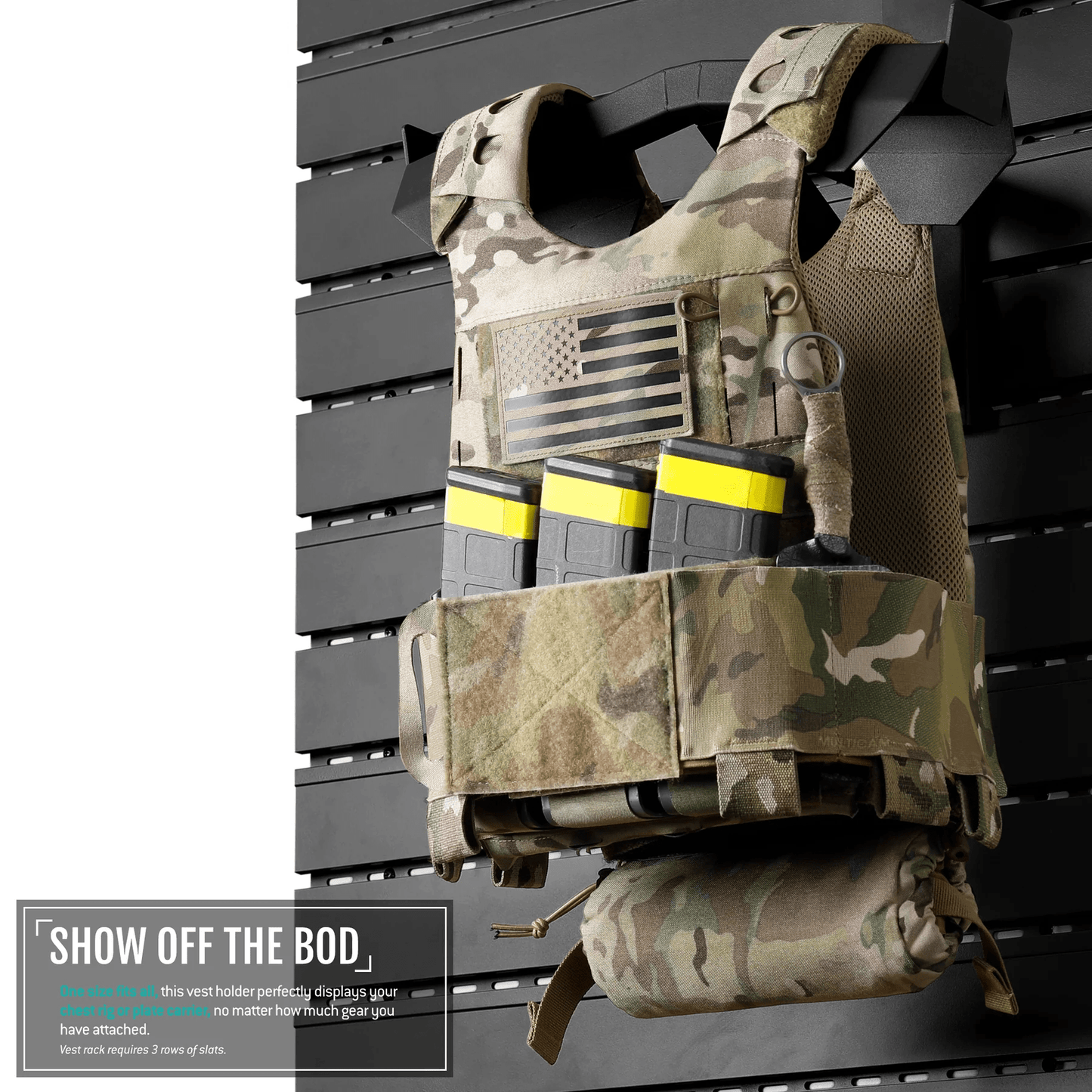 Wall Rack System - Tactical Gear Rack