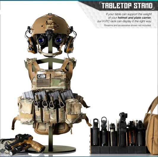 Tabletop Gear Rack - HWC