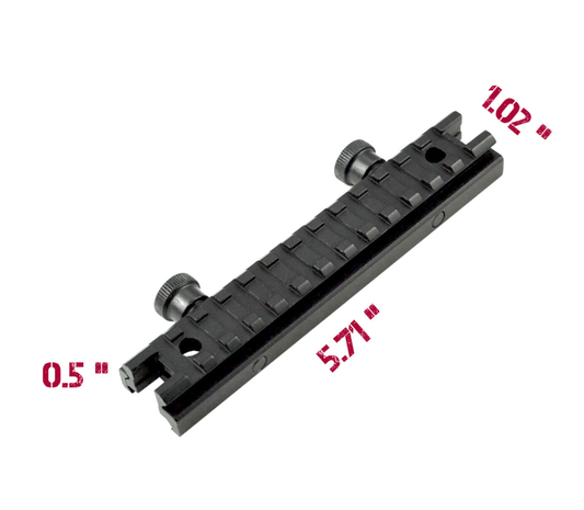 Picatinny Riser Mount (3 Sizes)